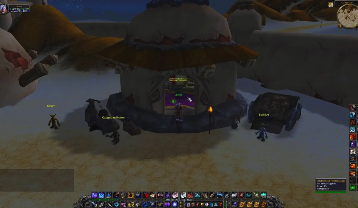 World of Warcraft-Einen Stein der Weisen