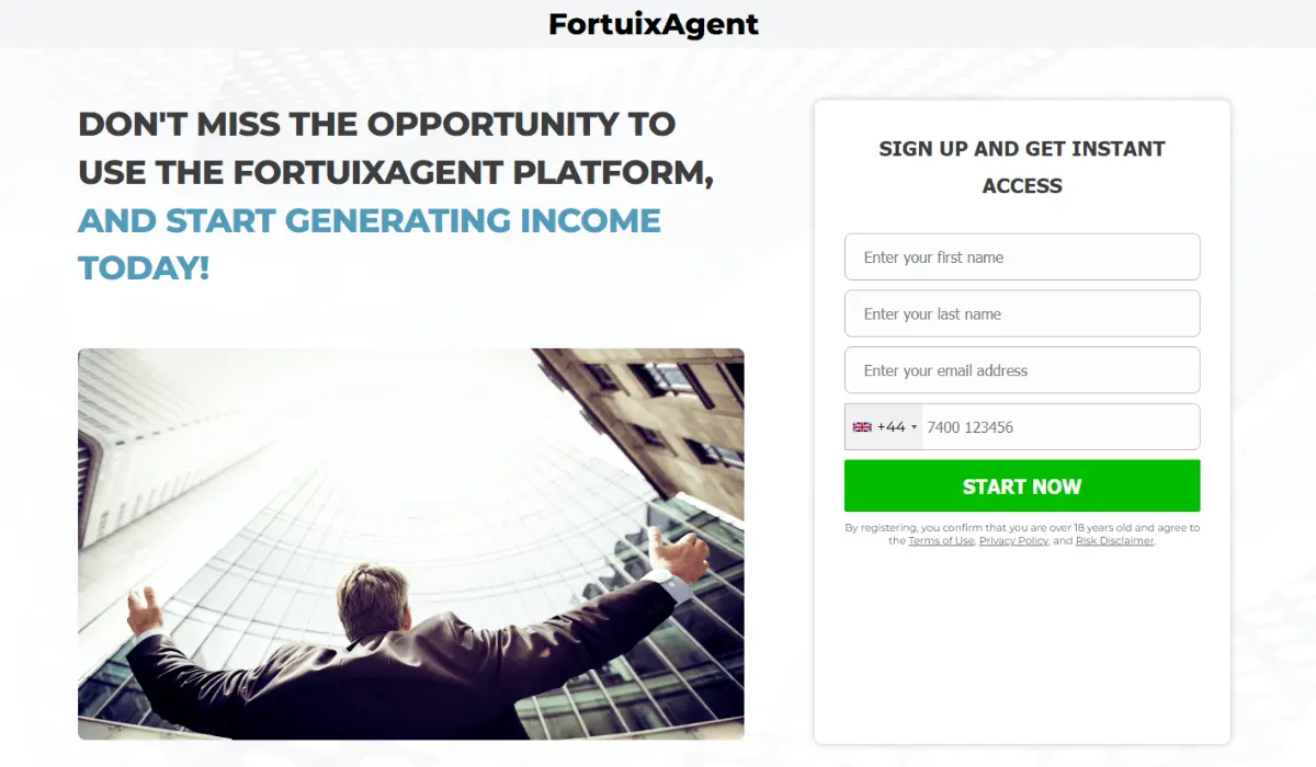 FortuixAgent Trading Platform