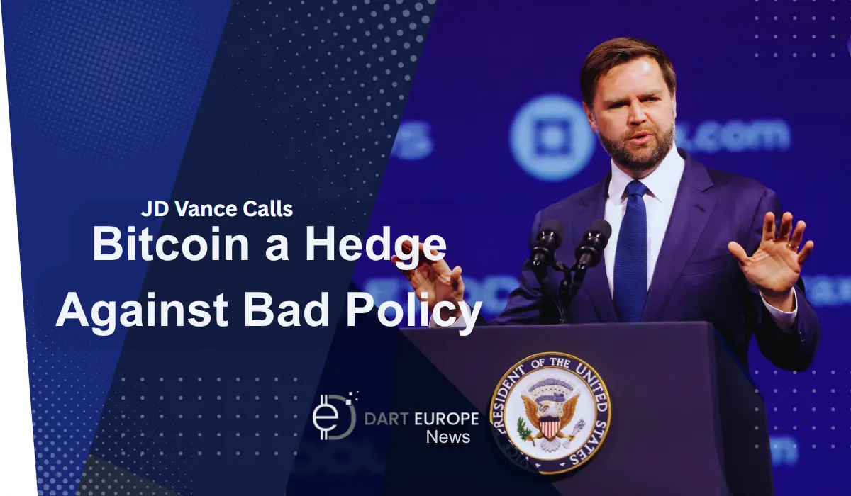 JD Vance Calls Bitcoin a Hedge Against Bad Policy