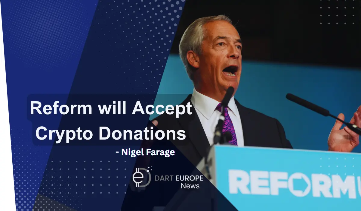 Reform UK will Accept Crypto Donations
