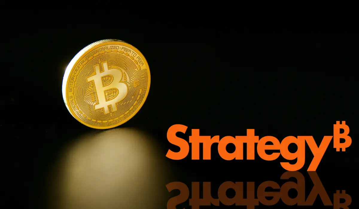 Bitcoin and Strategy logo